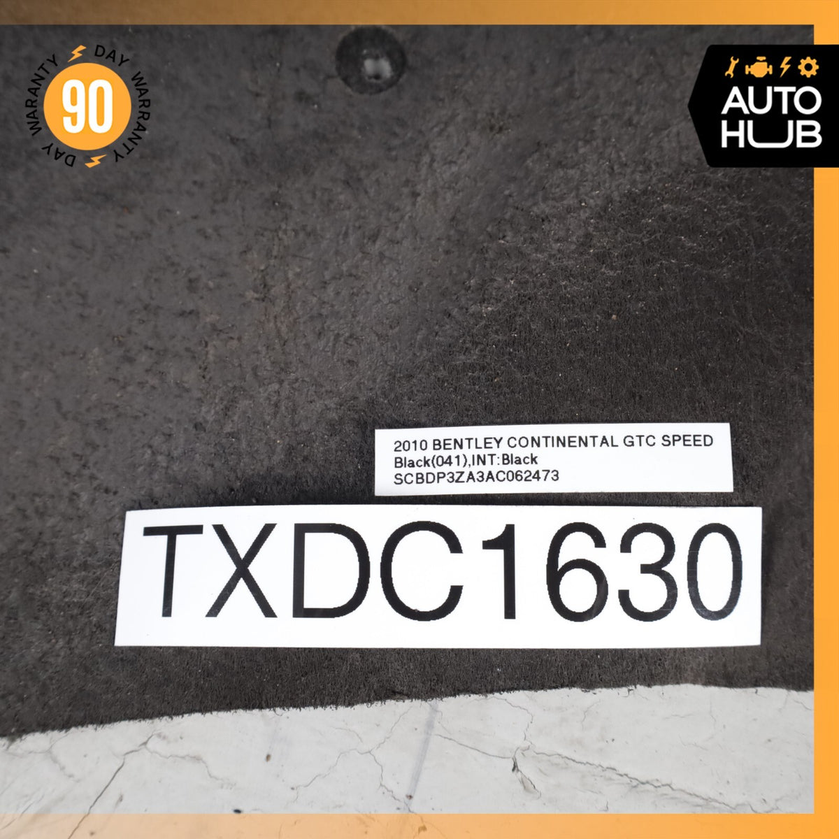Bentley Continental GTC Speed Rear Left Side Fender Liner Splash Shield OEM 83k - photo 8