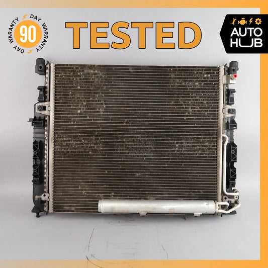 06-13 Mercedes W164 ML350 R350 Engine Cooling Radiator AC Air A/C Condenser OEM - photo 1