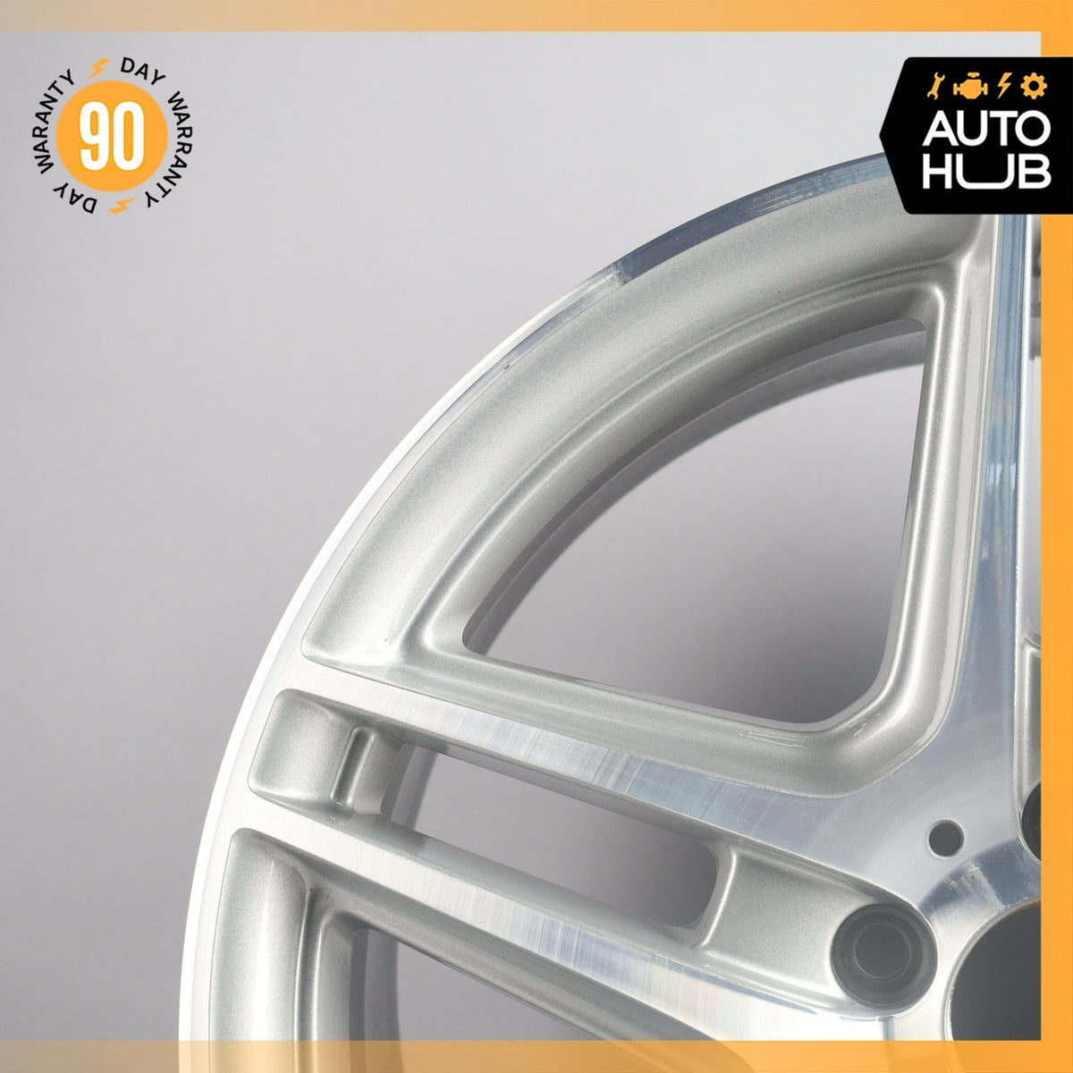 Mercedes W204 C250 C63 AMG 8 x 18 18" Front Wheel Rim 2044014102 OEM - photo 3