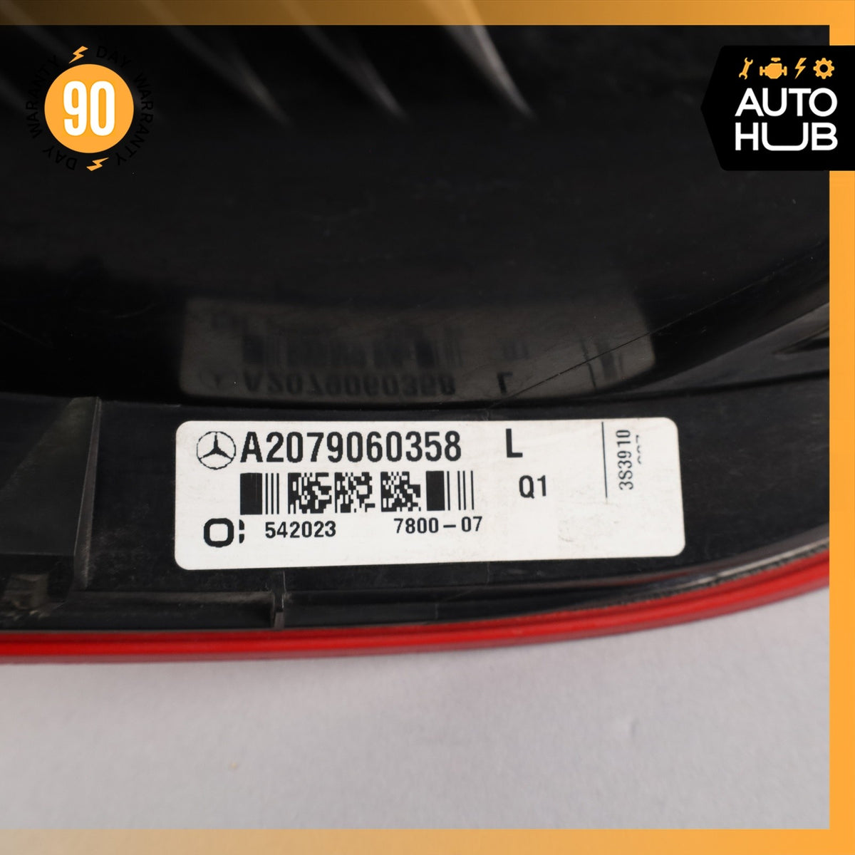 10-13 Mercedes W207 E350 E550 Outer Tail Light Lamp Left Side OEM - photo 23
