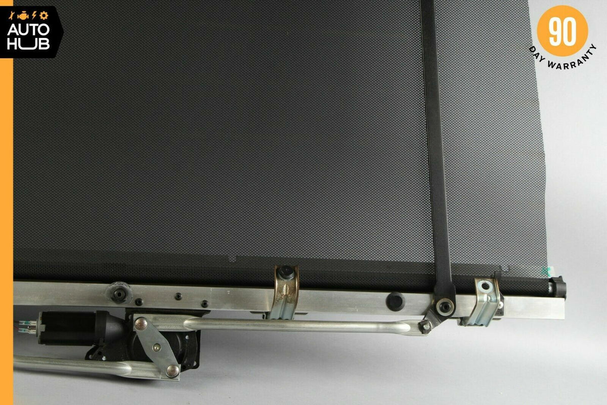 07-14 Mercedes W216 CL550 CL63 AMG Rear Window Sun Shade Roller Blind Black OEM - photo 3