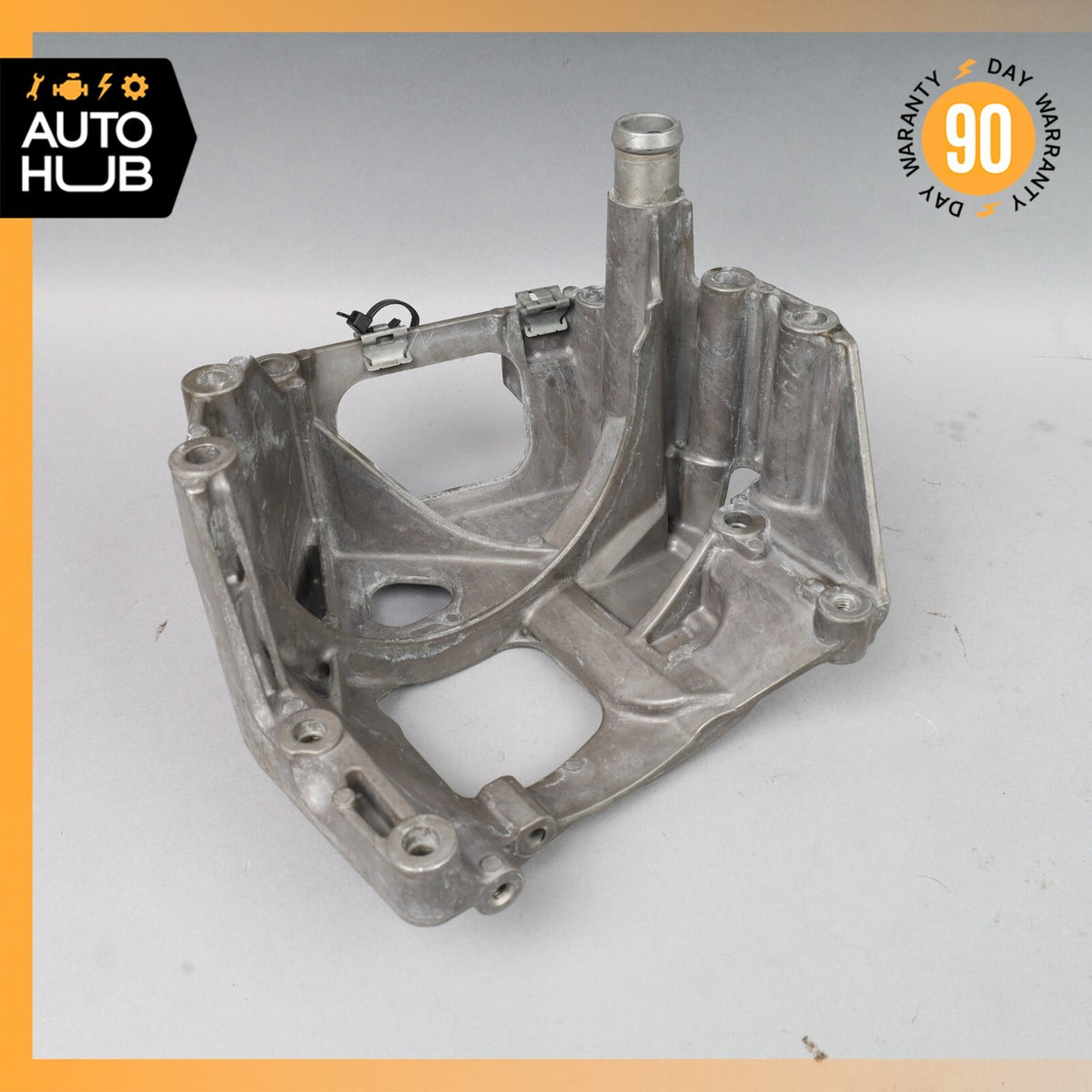 05-14 Mercedes W221 S600 SL65 S65 AMG Engine Motor Alternator Bracket OEM - photo 9