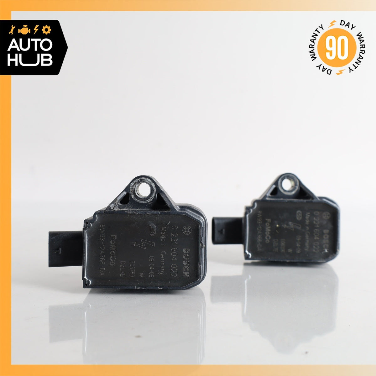 10-14 LR Range Rover L320 Engine Motor Ignition Coil Set of 2 8W9312A366DA OEM - photo 5