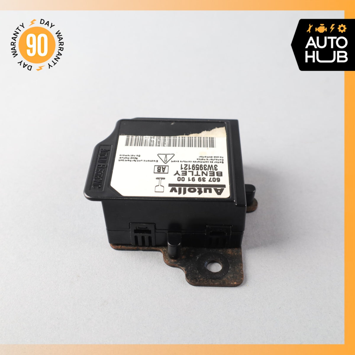 03-10 Bentley Continental GTC GT Safety Bag Sensor SRS Control Module OEM 62k - photo 6
