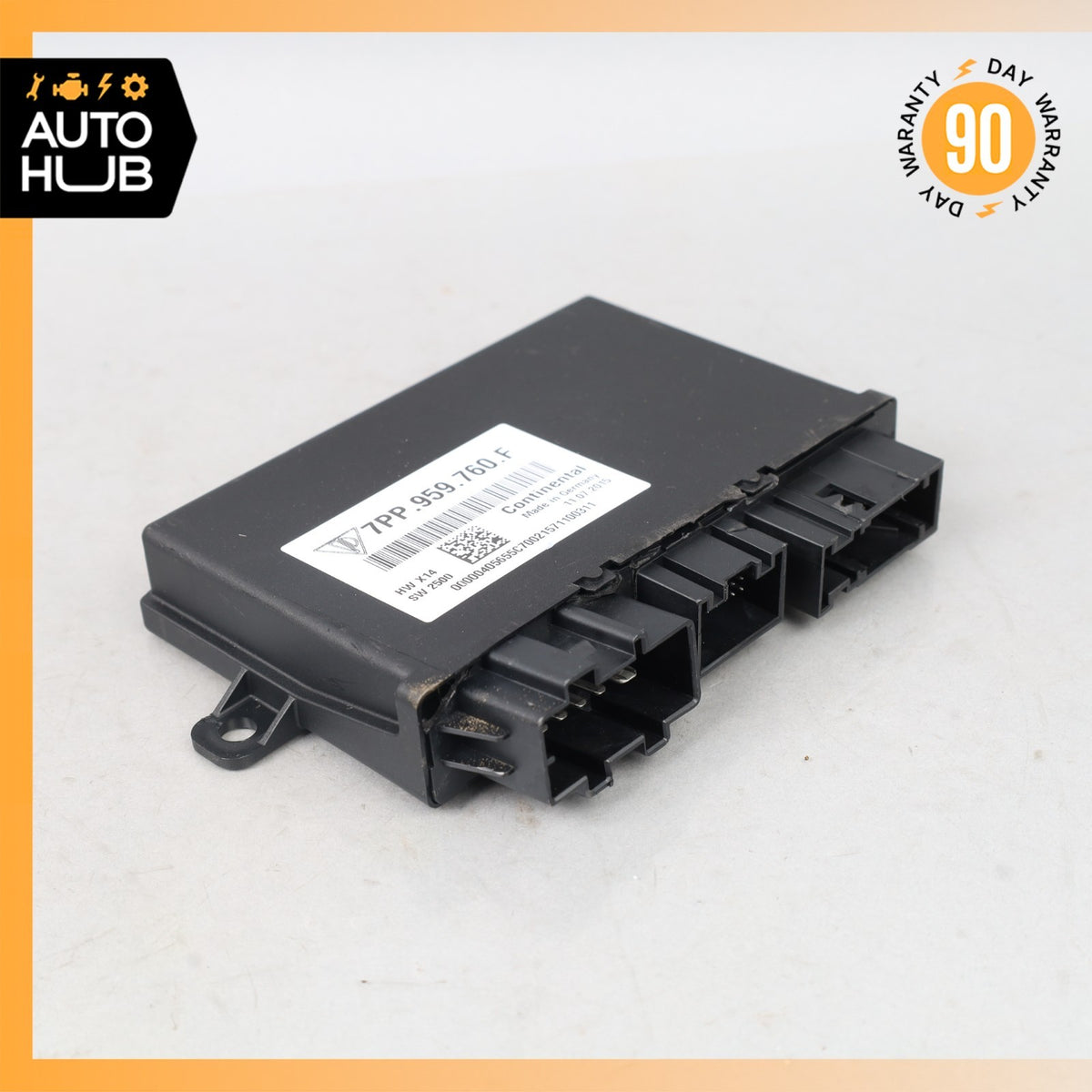 Porsche Cayenne 958 Front Left or Right Seat Control Module Unit 7PP959760F OEM - photo 1