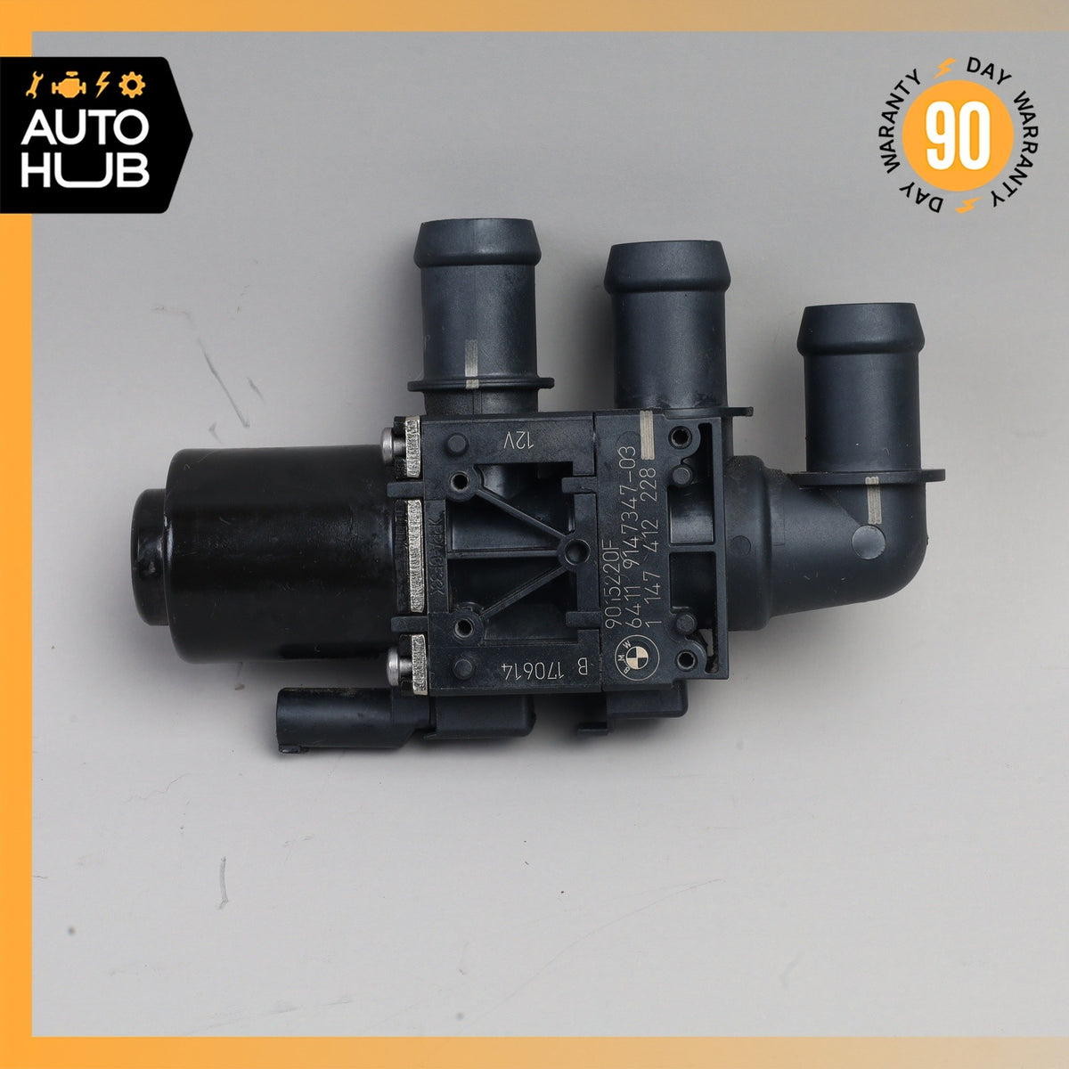 12-18 BMW F30 330e 320i 335i A/C AC Heater Valve Assembly OEM - photo 2