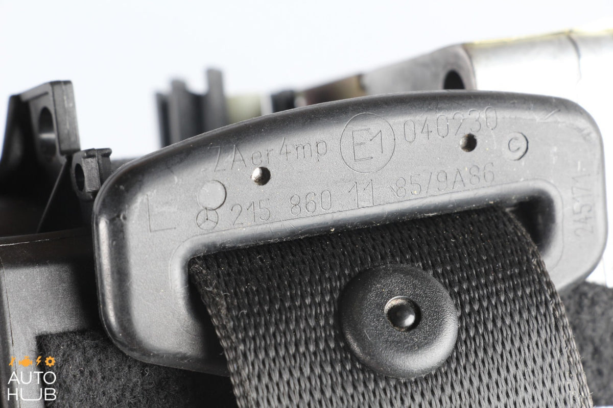00-06 Mercedes W215 CL500 CL600 CL55 Front Left Seat Belt Retractor Black OEM - photo 11