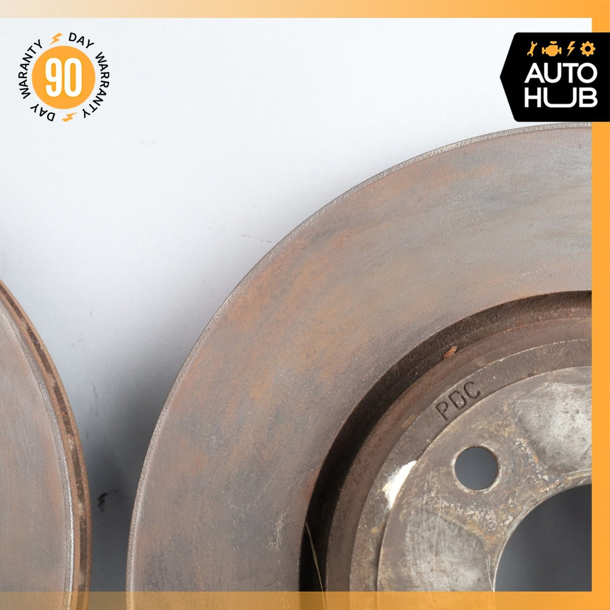 00-10 Bentley Arnage / RR Seraph Rear Brake Rotor Rotors Set PC56961PB OEM 42k - photo 9