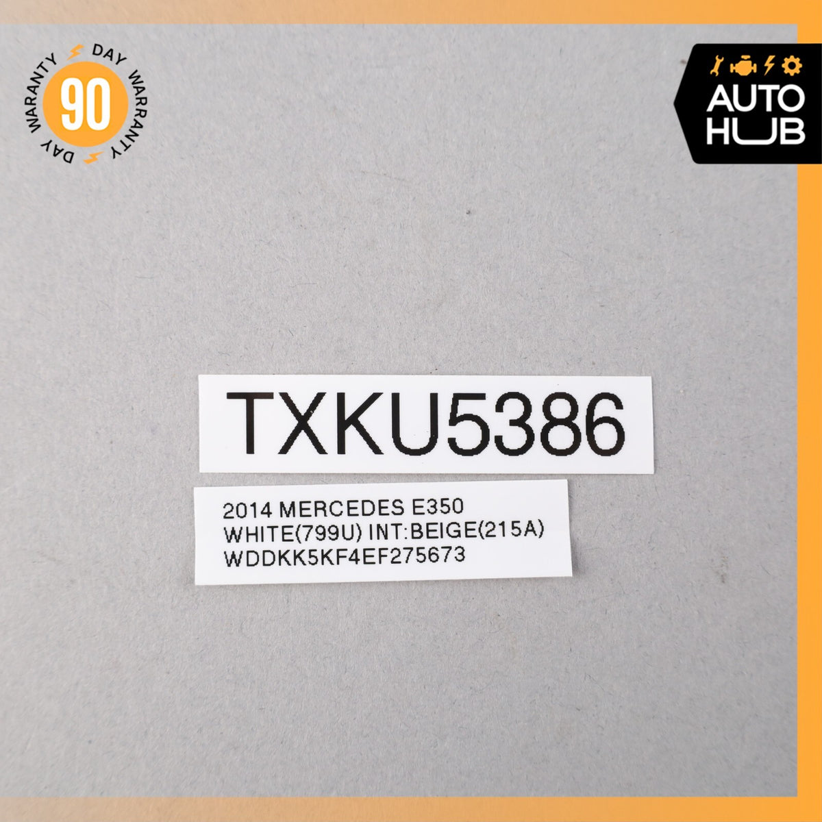 10-17 Mercedes W207 E350 E550 E400 Coupe Left Side Door Tweeter Trim Beige OEM - photo 9