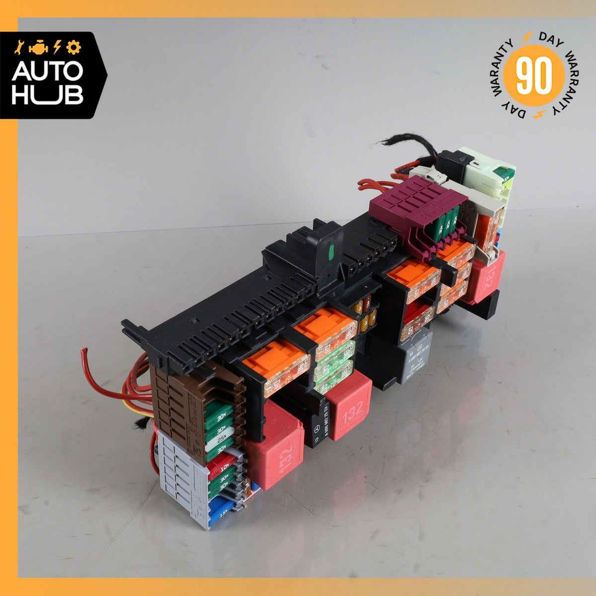 14-17 Mercedes W222 S550e S600 S63 AMG Rear Trunk Fuse Box Module 2229061201 OEM - photo 1