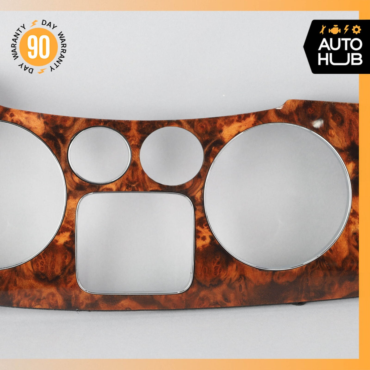 03-13 Bentley Continental Flying Spur Dash Panel Speedometer Bezel Trim OEM 67k - photo 4