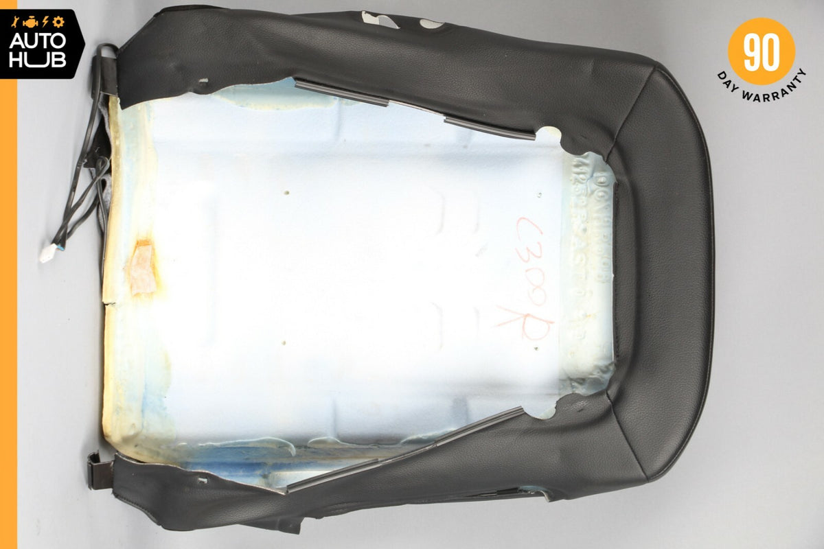 08-11 Mercedes W204 C300 C250 Front Right Seat Cushion Top Upper Black OEM - photo 11