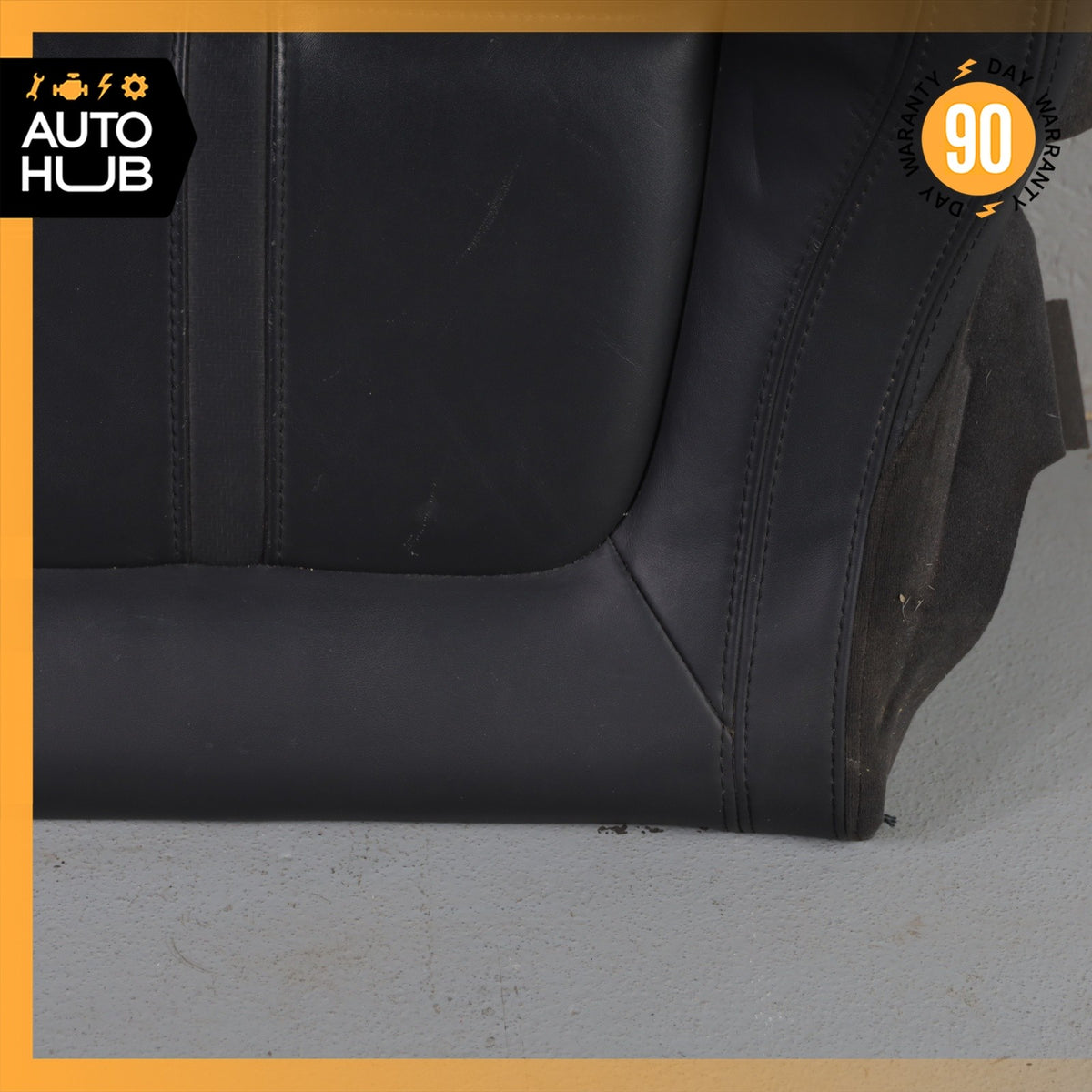 14-17 Jaguar X152 F-Type Right Passenger Side Lower Seat Cushion Black OEM - photo 4