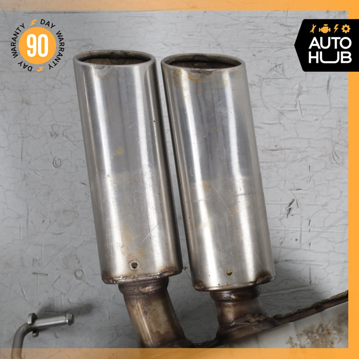 02-07 Maserati M138 Coupe 4200 Exhaust Muffler Quad Tips Left and Right OEM 67k - photo 16