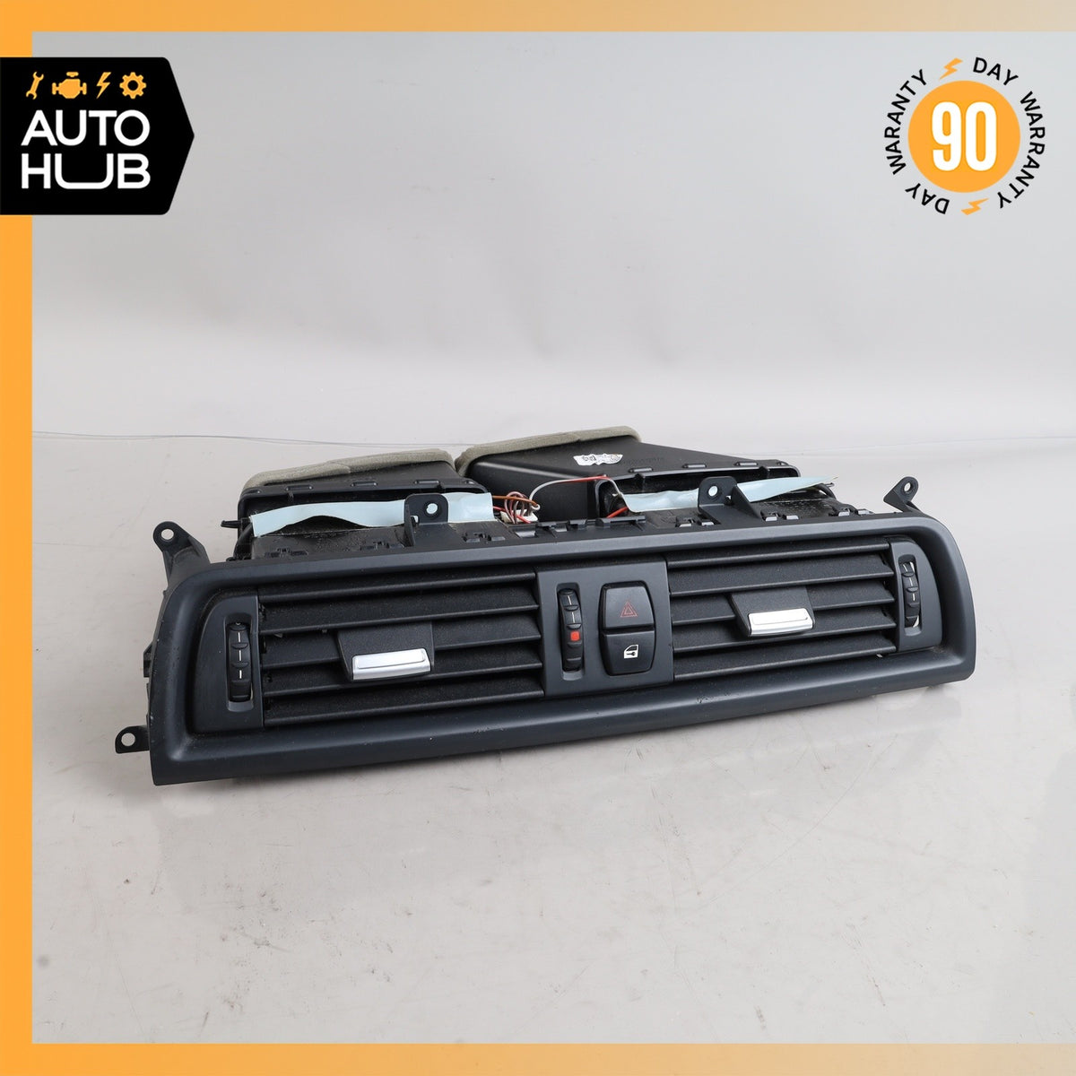 11-17 BMW F10 550i 535i Center Dash Board A/C Dual Air Vent 64229166885 OEM - photo 1