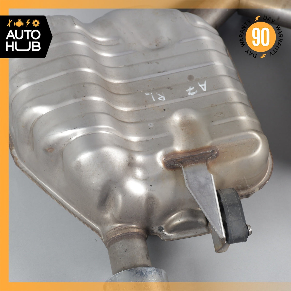 12-15 Audi 4G8  A7 A6 3.0L V6 Left & Right Exhaust Muffler Mufflers Tips OEM - photo 6