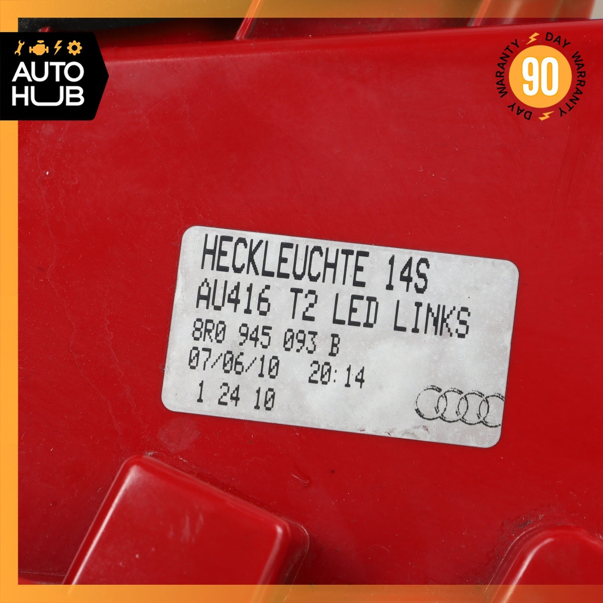 09-12 Audi 8R Q5 Rear Left Side Tail Light Lamp 8R0945093B OEM - photo 12