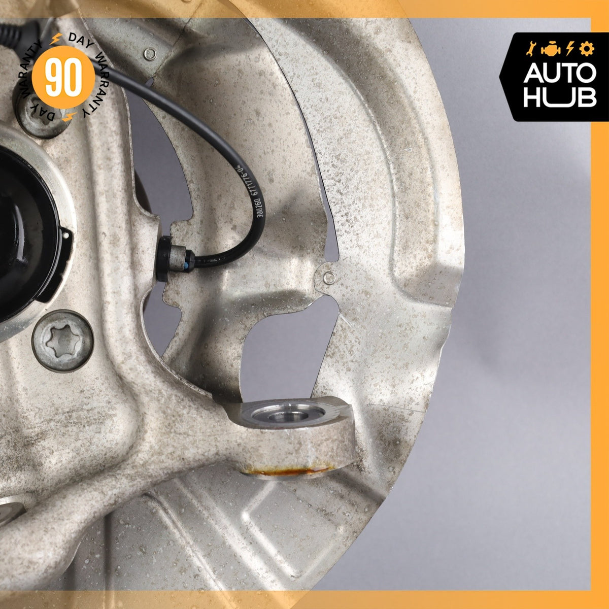 07-19 BMW F15 X5 X6 RWD Front Left Driver Side Spindle Knuckle Hub OEM - photo 12