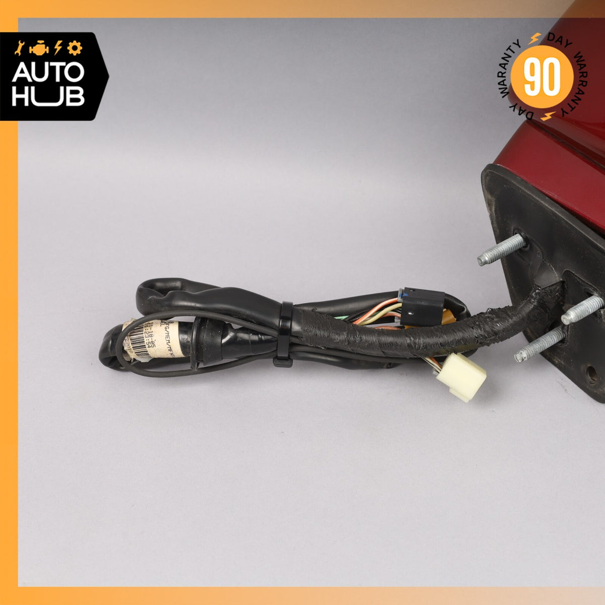06-09 Cadillac XLR Right Side Rear View Door Mirror Red Jewel Tricoat OEM 58k - photo 3