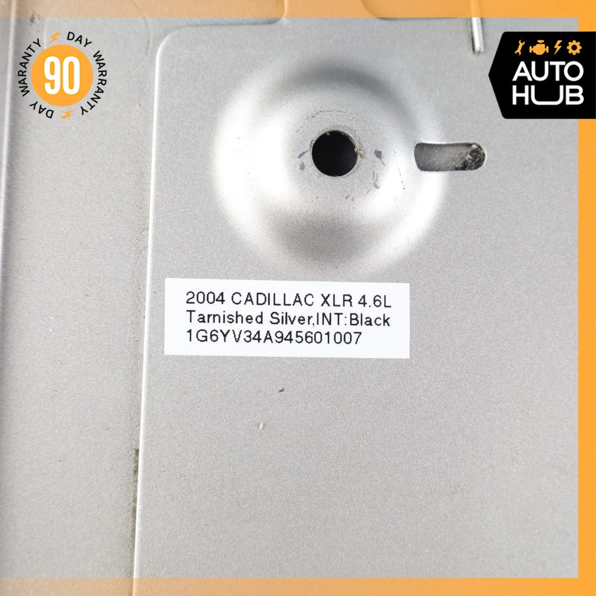 04-09 Cadillac XLR Fuel Door Lid Gas Tank Cover 10333885 OEM - photo 7