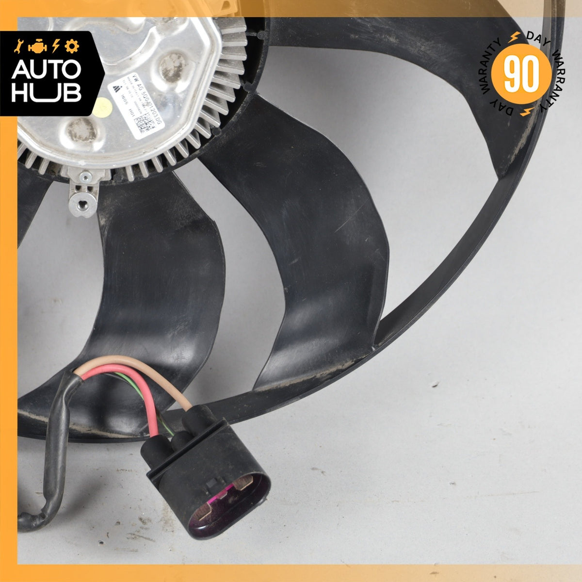 16-18 Audi 8V A3 E-Tron Engine Motor Radiator Cooling Fan Motor w/Blade OEM 78k - photo 12