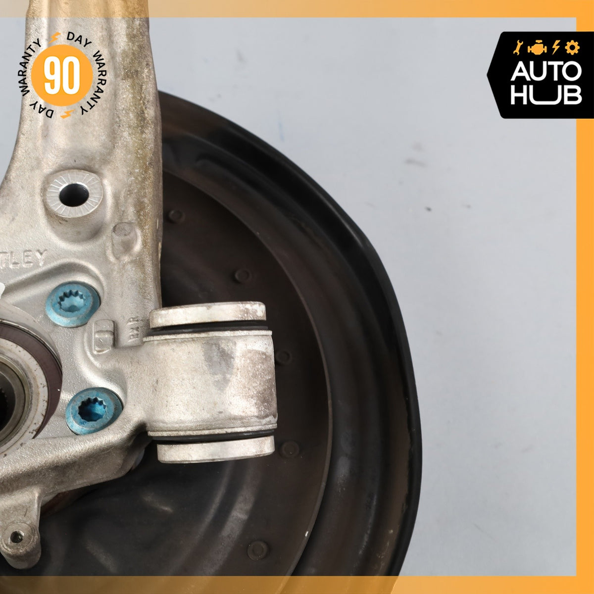 07-11 Bentley Continental GTC Rear Right Side Spindle Knuckle Hub OEM 43k - photo 12