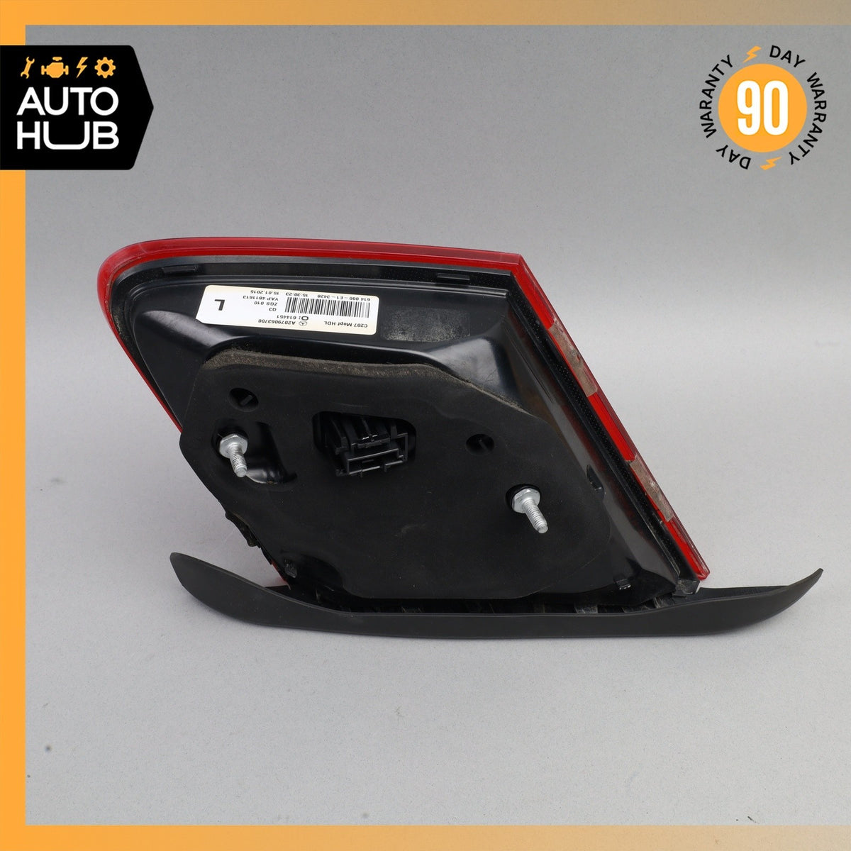 14-17 Mercedes W207 E400 E350 E550 Inner Tail Light Lamp Rear Left Side OEM 58k - photo 9