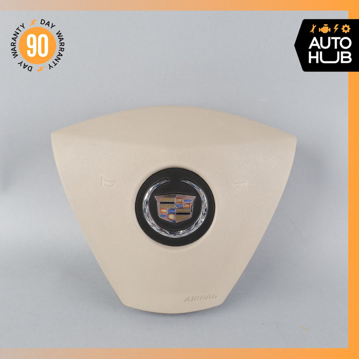 04-07 Cadillac XLR Driver Steering Wheel Airbag Beige 84456402 OEM - photo 1