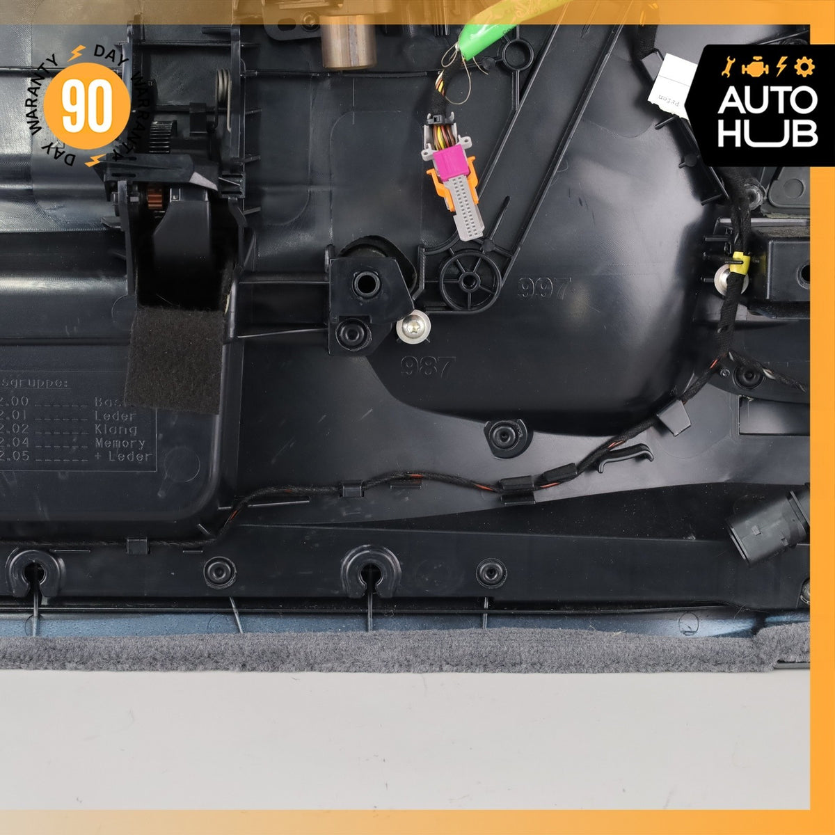 05-12 Porsche Boxster 987 Cayman Front Right Interior Door Panel Gray OEM 62k - photo 21