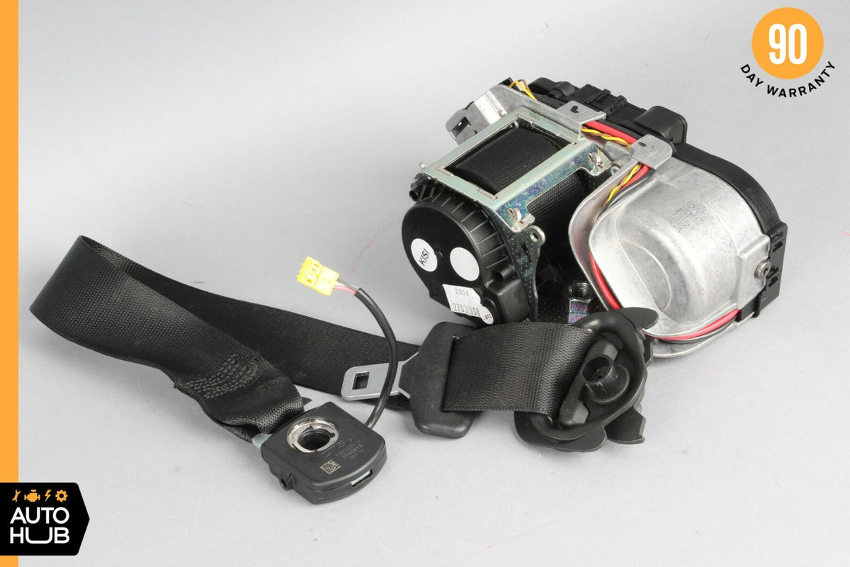 07-10 Mercedes W221 S550 S600 Front Right Passenger Side Seat Belt Black OEM - photo 1