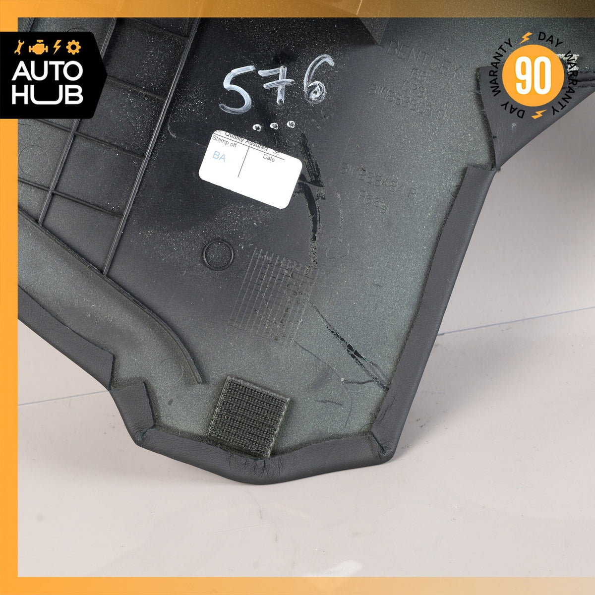 03-11 Bentley Continental GTC GT Front Right Side Kick Panel Trim Cover OEM 40k - photo 10