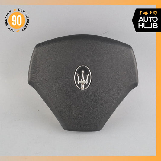 03-13 Maserati Quattroporte M139 Steering Wheel Air Bag Airbag Black OEM - photo 1