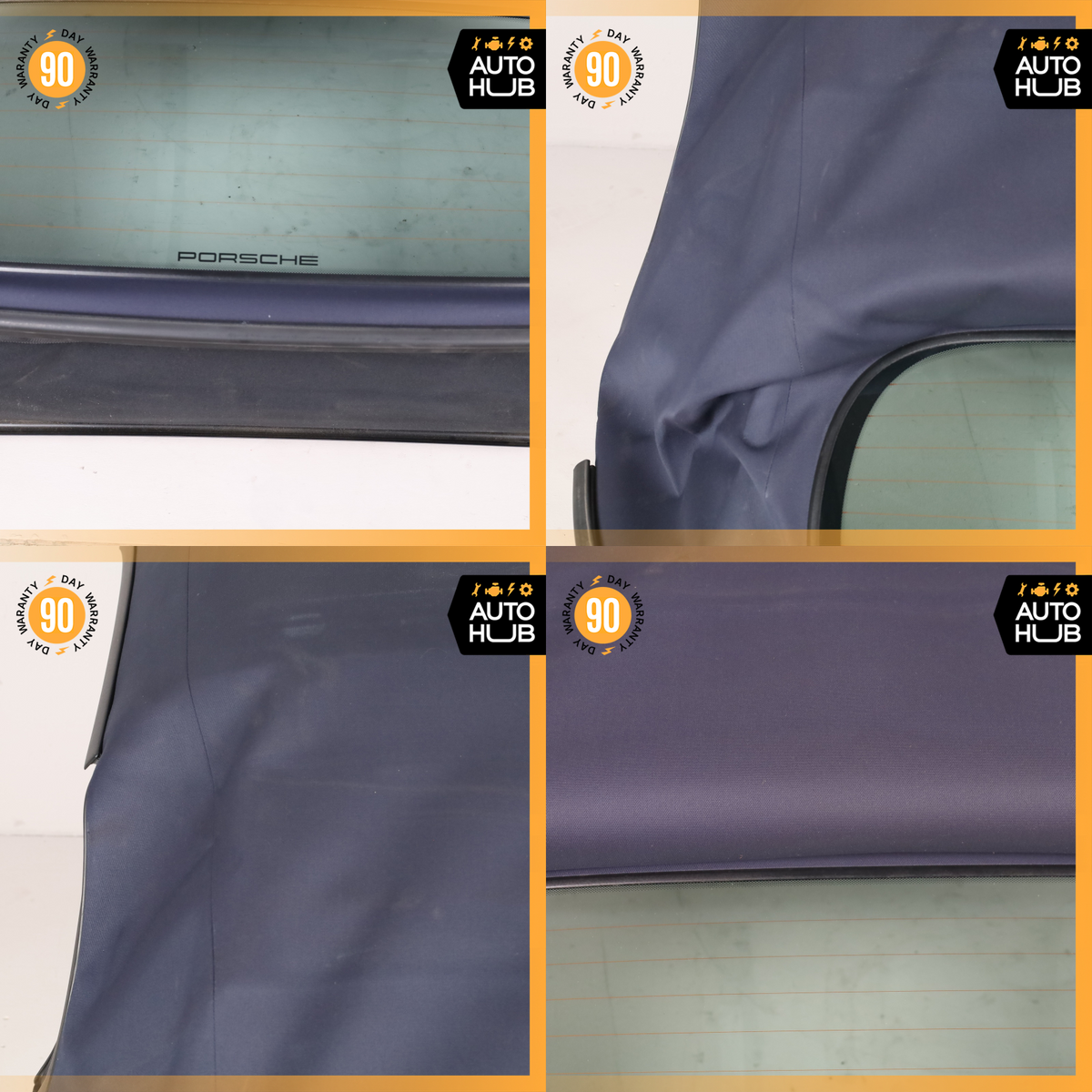 05-08 Porsche Boxster 987 Convertible Soft Top Roof Blue OEM 62k - photo 22