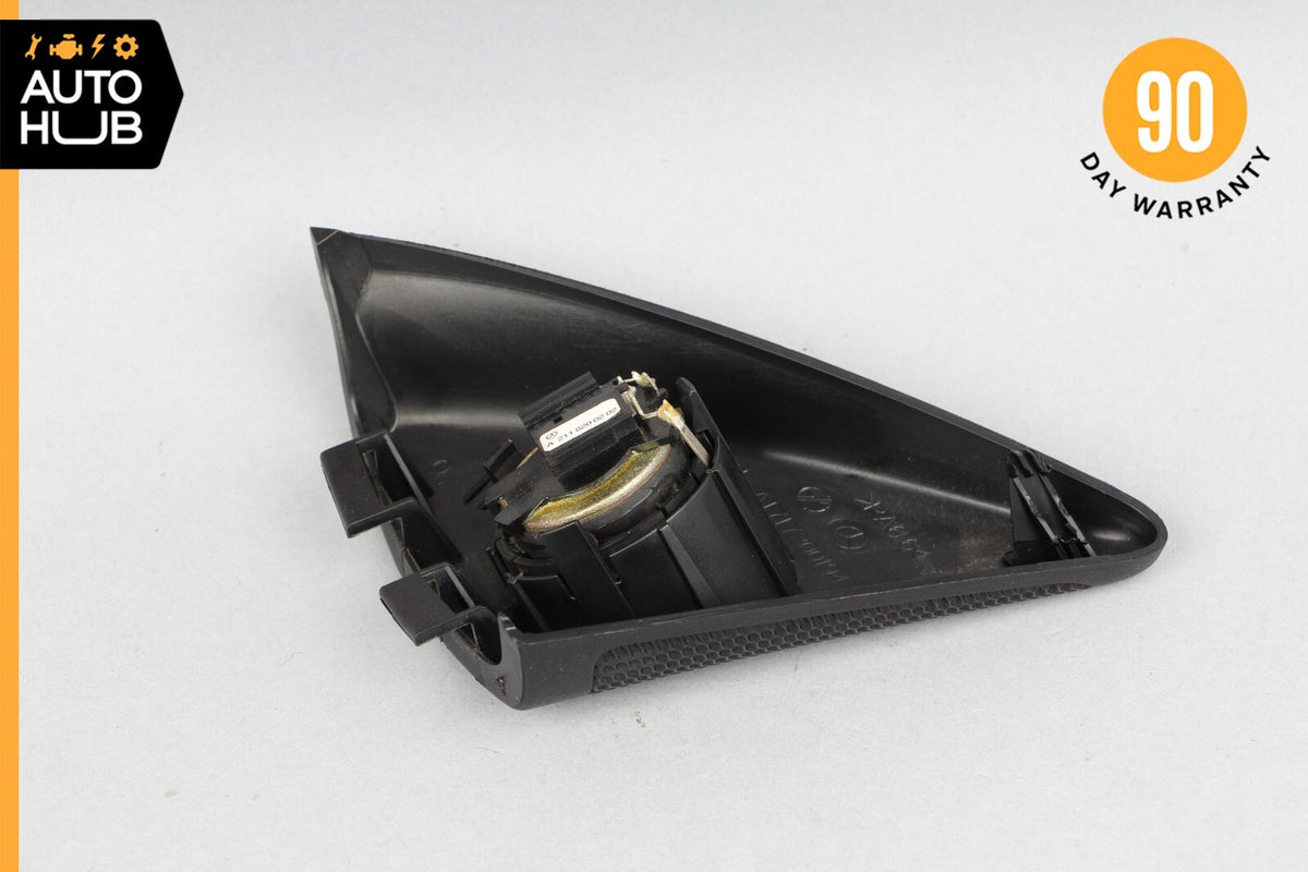 05-11 Mercedes R171 SLK350 SLK300 Left Side Door Tweeter Speaker Cover Black OEM - photo 8