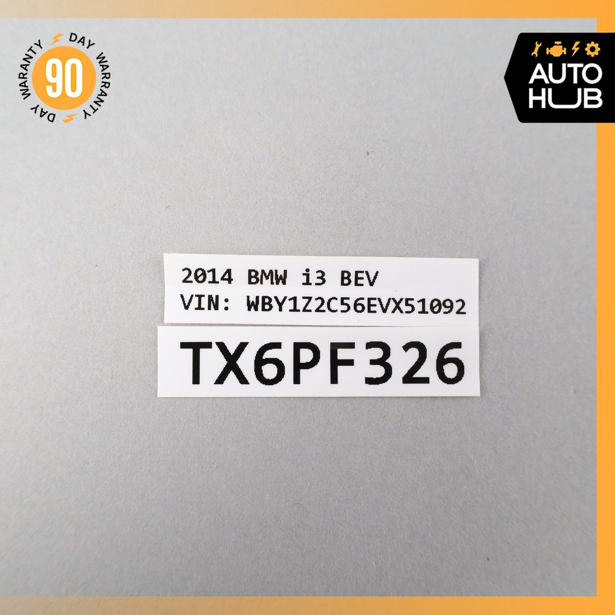 14-21 BMW i3 I01 Hybrid Front Comfort Body Computer Control Module BCM OEM 43k - photo 10