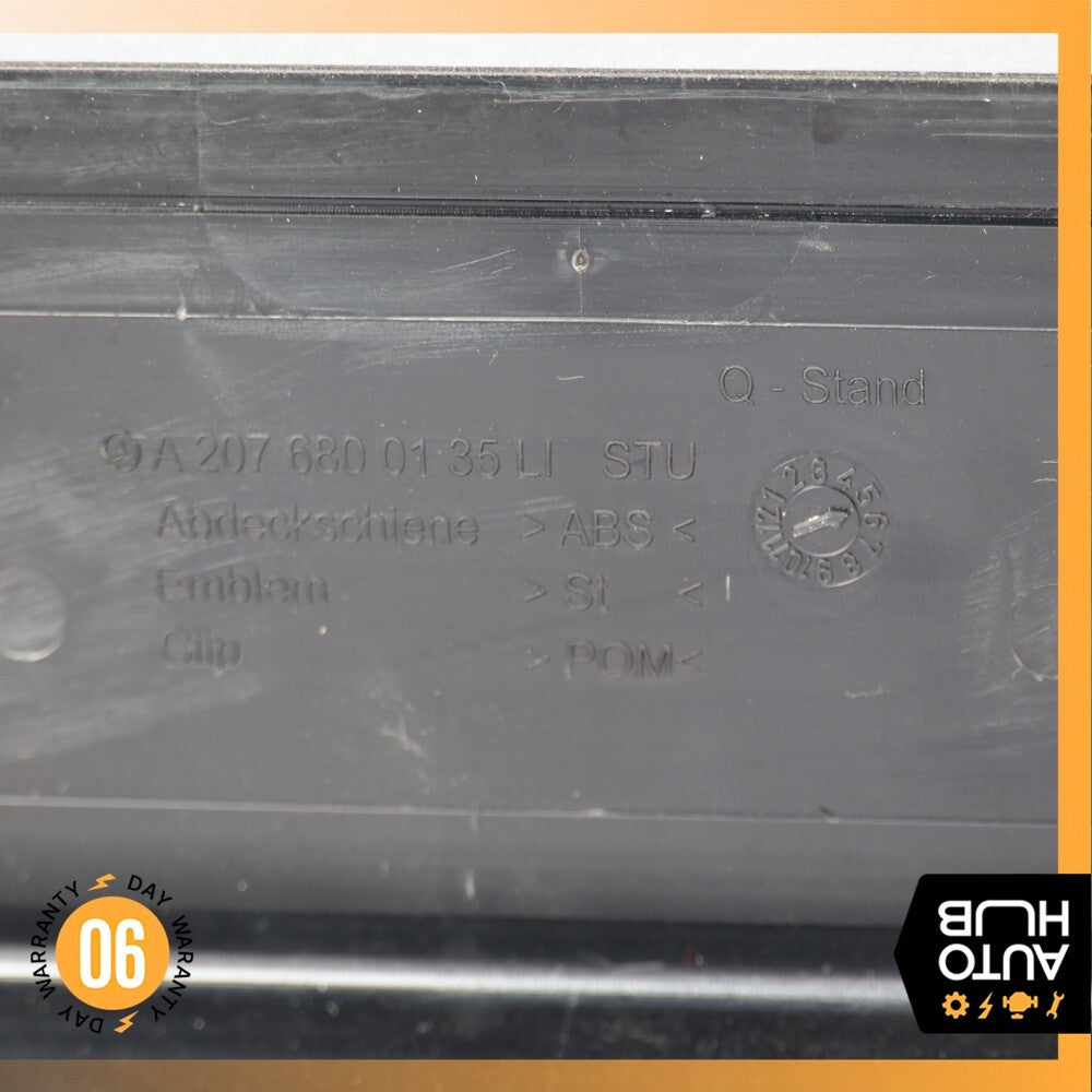 2014 Mercedes W207 E350 Coupe Door Step Sill Left and Right Side Set OEM - photo 20