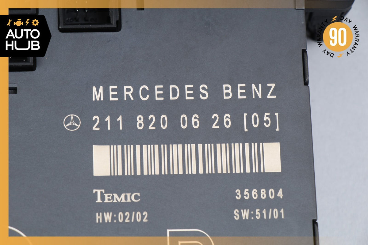 03-09 Mercedes W211 E320 E550 Front Right Passenger Door Control Module OEM - photo 11