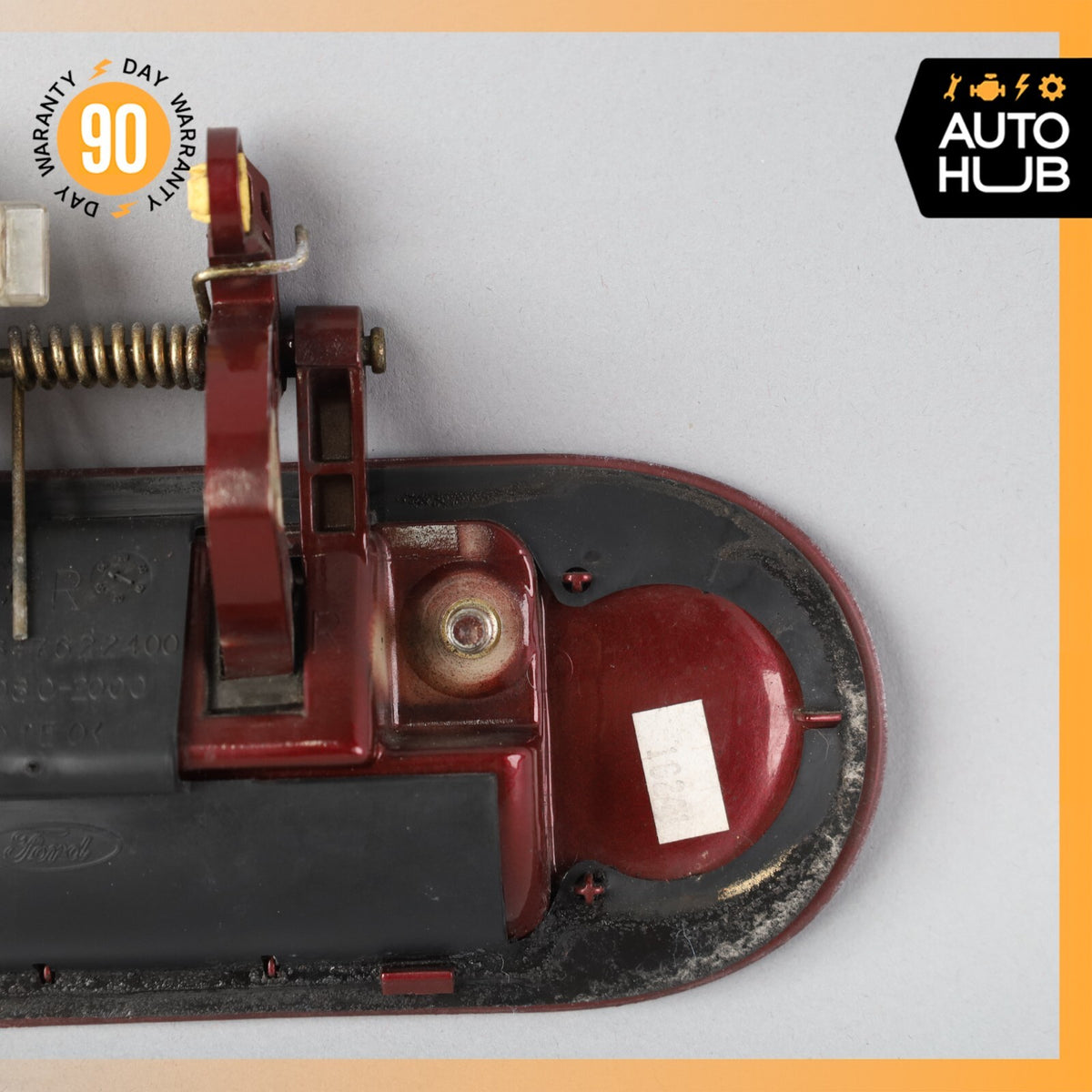 02-05 Ford Thunderbird Right Passenger Side Exterior Door Handle Red OEM 80k - photo 6