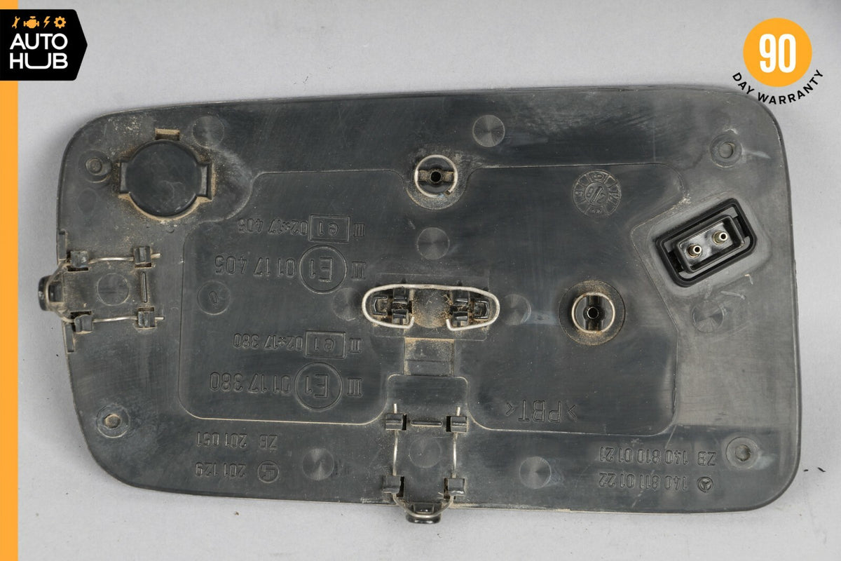 92-95 Mercedes W140 300SD 400SE Left Driver Side Rear View Door Mirror Glass OEM - photo 6