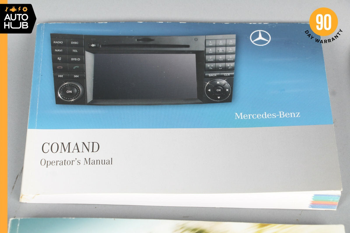 2009 Mercedes-Benz W211 E320 Owner's Operator's Manual Book Assembly OEM - photo 5