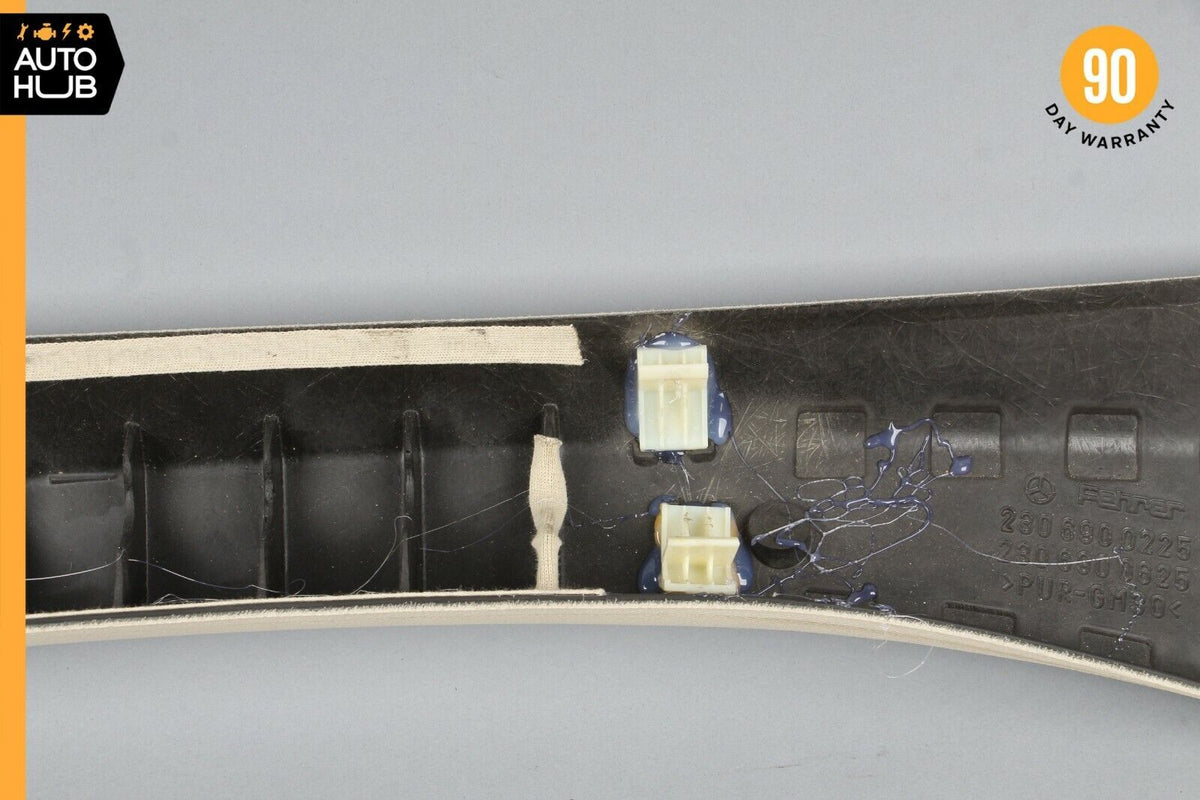 03-06 Mercedes R230 SL500 SL55 Front Right Side Interior Trim Panel A Pillar 60k - photo 9