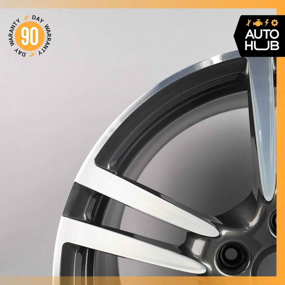 10-16 Porsche Panamera 970 Turbo 11 X 20 20" Rear Wheel Rim 97036219201 OEM - photo 3