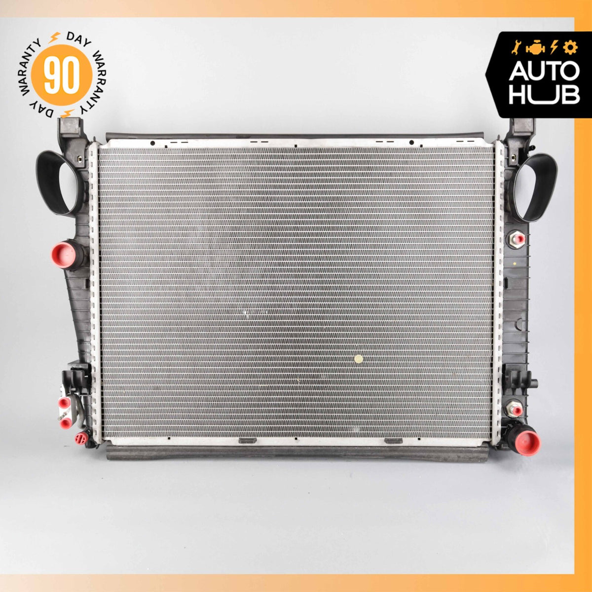 03-06 Mercedes R230 SL500 Cooling Radiator A/C Condensor Oil Cooler OEM 56k - photo 2