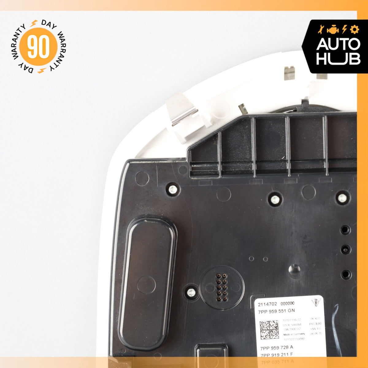 15-18 Porsche Cayenne 958 Macan Front Overhead Dome Light Lamp 7PP959551GN OEM - photo 8
