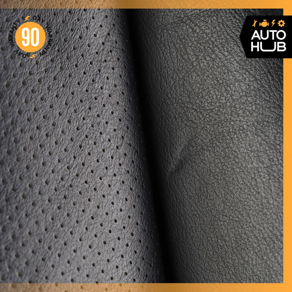 90-95 Mercedes R129 SL600 300SL Right Side Top Upper Seat Cushion Black OEM - photo 7