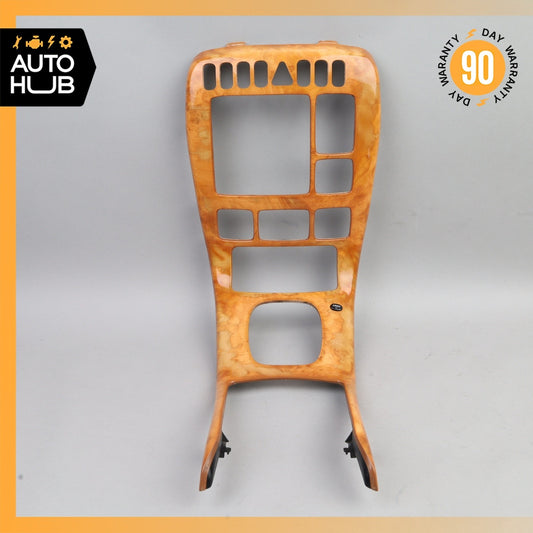 00-02 Mercedes W215 CL500 CL55 AMG Center Console Wood Trim 2156802739 OEM - photo 1