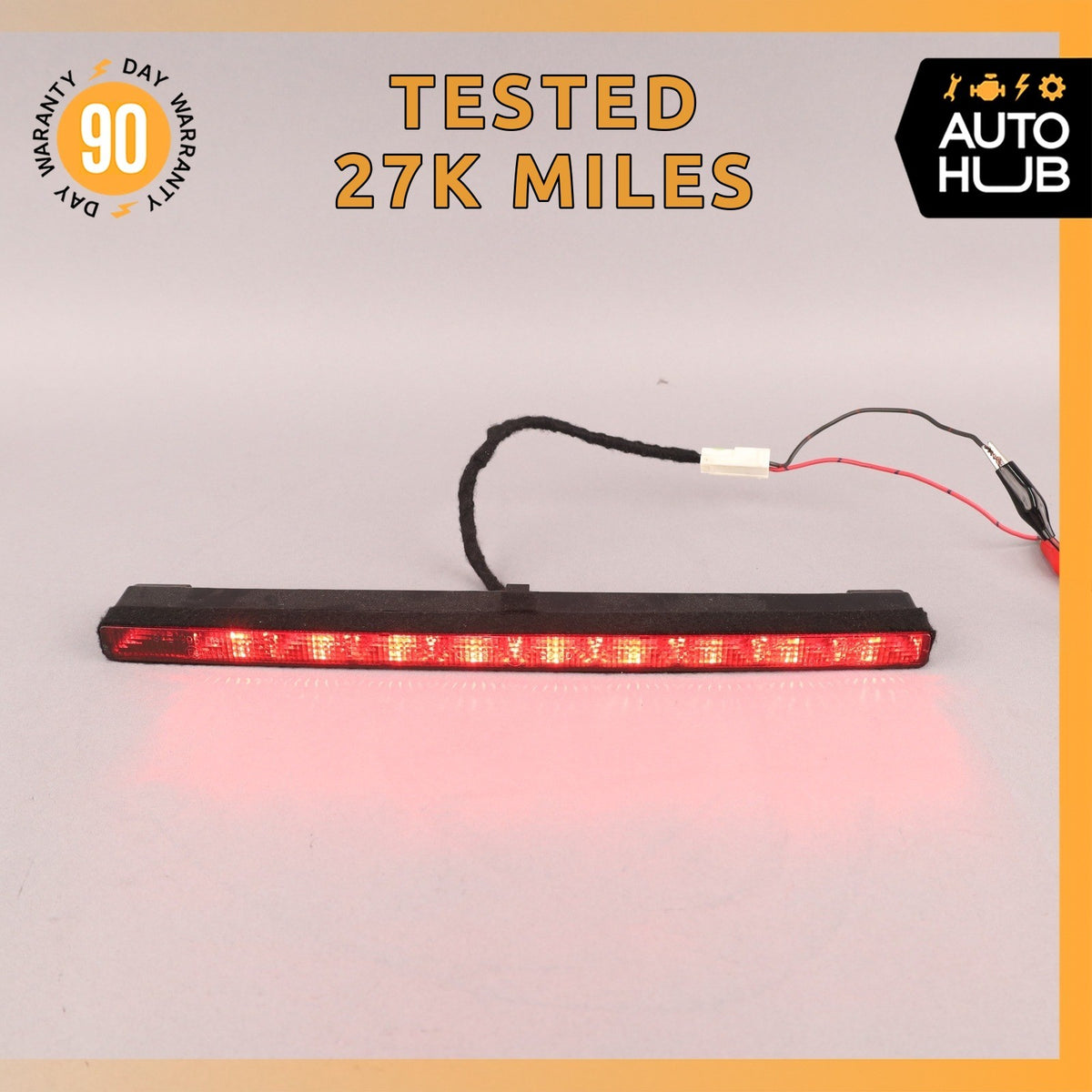 Maserati M138 4200 Coupe Cambiocorsa 3rd Third Brake Stop Light Lamp OEM 27k - photo 1