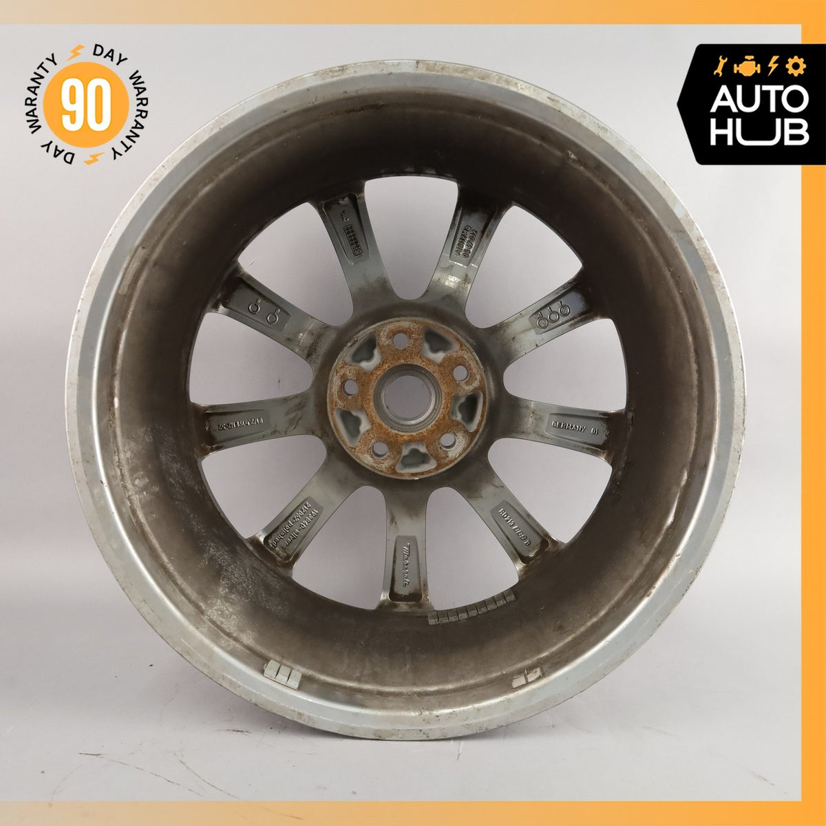 Maserati Quattroporte M139 8.5 x 19 19" Front Wheel Rim Silver 193840 OEM - photo 7