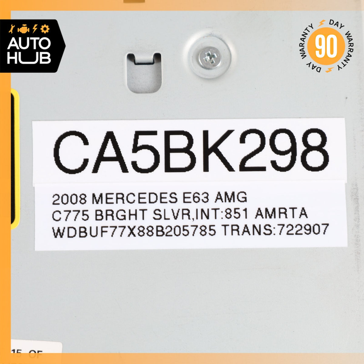 03-13 Mercedes W211 E63 ML500 SLK280 Radio 6 Disk CD Changer Player OEM - photo 10