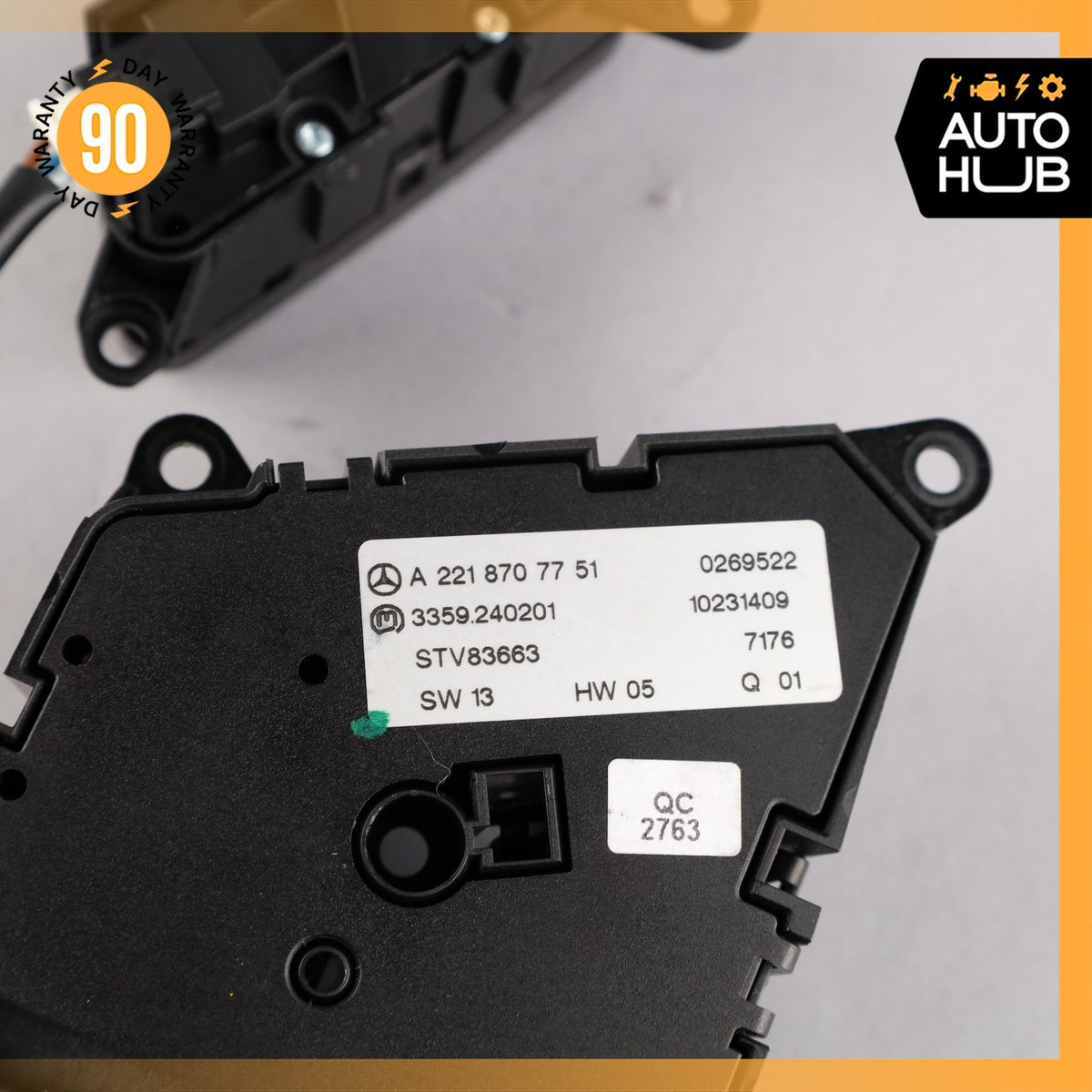 07-14 Mercedes W221 S63 AMG S550 CL550 Front Right Side Seat Control Switch OEM - photo 10